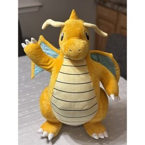 Pokemon Nintendo Game Freak Jazwares Dragonite 20" Plush